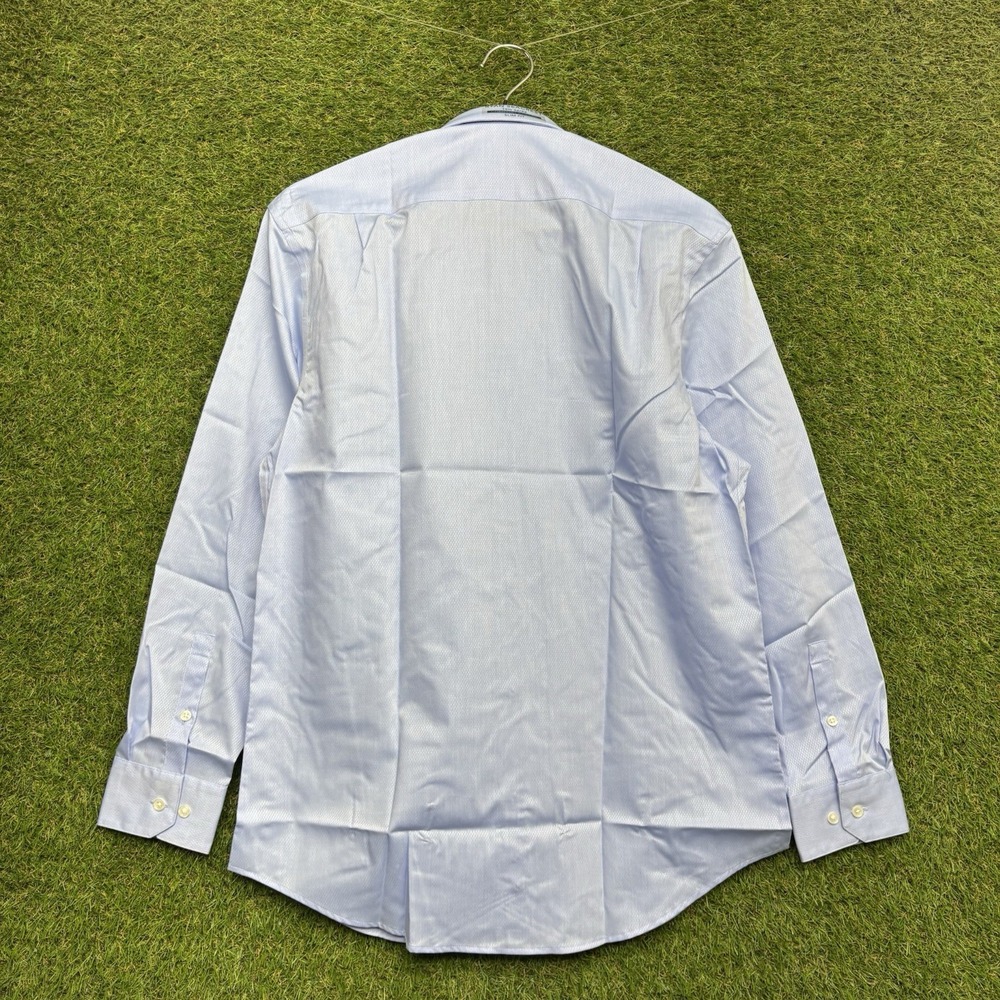 Ryan Seacrest Distinction Dress Shirt Mens 15 1/2 32/33 Slim Fit Stretch No Iron - Picture 4 of 13